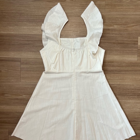 White Summer Dress - Picture 6 of 8